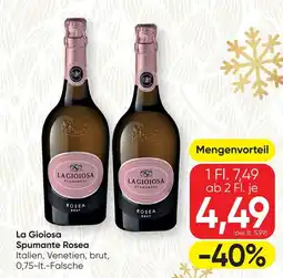 SPAR Gourmet La Gioiosa Spumante Rosea Angebot