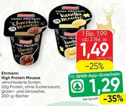 SPAR Gourmet Ehrmann High Protein Mousse Angebot