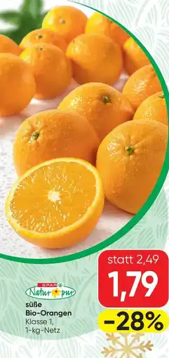 SPAR Gourmet süße Bio-Orangen Angebot