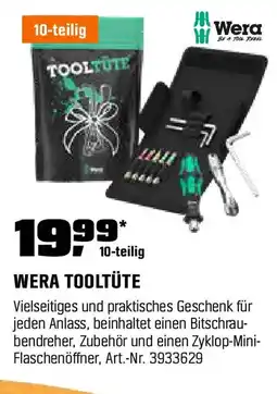 OBI Wera tooltüte Angebot