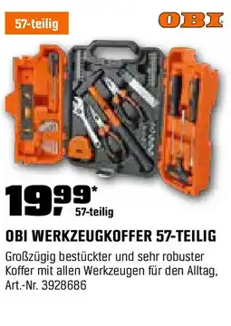 OBI Obi werkzeugkoffer 57-teilig Angebot