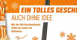 OBI Ein tolles geschenk auch ohne idee Angebot
