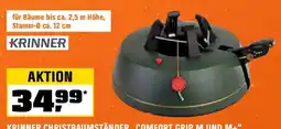OBI Krinner christbaumständer comfort grip m grün Angebot