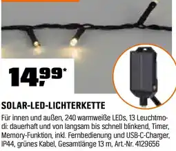 OBI Solar-led-lichterkette Angebot
