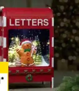 OBI Weihnachtsdekoration mit licht-, musik- und schneefallfunktion Angebot