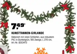 OBI Kunsttannen-girlande Angebot