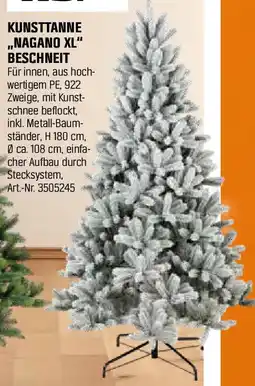 OBI Kunsttanne nagano xl Angebot