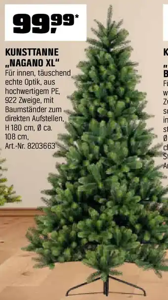 Kunsttanne nagano xl