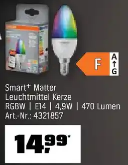 OBI Smart Matter Leuchtmittel Kerze Angebot