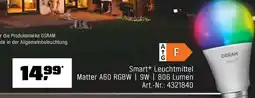 OBI Smart+ leuchtmittel matter a60 rgbw Angebot