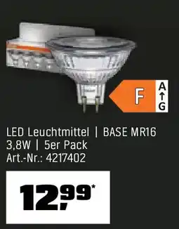 OBI LED Leuchtmittel | BASE MR16 Angebot
