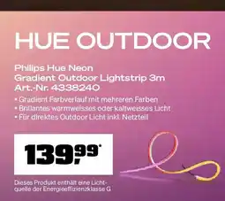 OBI Philips hue outdoor-lightstrip gradient neon 30 w 1.100 lm rgbw 3 m Angebot