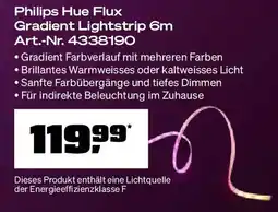 OBI Philips hue lightstrip flux 20 w 2.000 lm rgbw 6 m Angebot