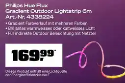 OBI Philips Hue Outdoor-Lightstrip Flux 30 W 3.000 lm RGBW Angebot