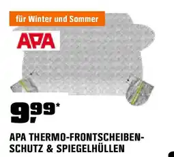 OBI Apa frontscheibenabdeckung & spiegelhüllen Angebot
