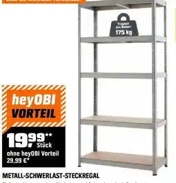 OBI Metall-schwerlastregal verzinkt Angebot
