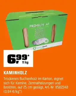 OBI Kaminholz Angebot