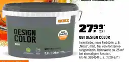 OBI Obi design color Angebot