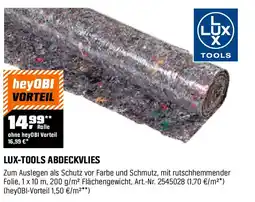 OBI Lux-tools abdeckvlies Angebot