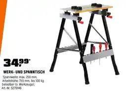 OBI Werk- und spanntisch Angebot