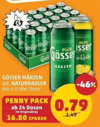 Gösser märzen od. naturradler