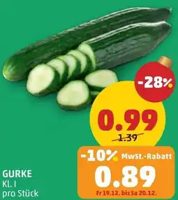 PENNY Gurke Angebot