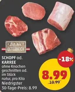 PENNY Schopf od. karree Angebot