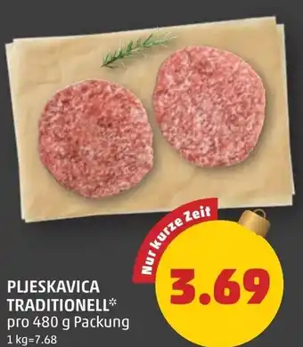 PENNY Pljeskavica traditionell Angebot