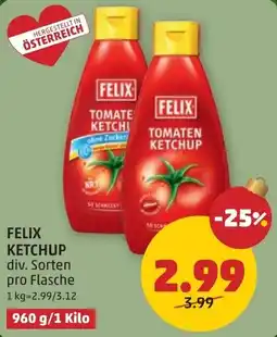 PENNY Felix ketchup Angebot