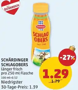 PENNY Schärdinger schlagobers Angebot