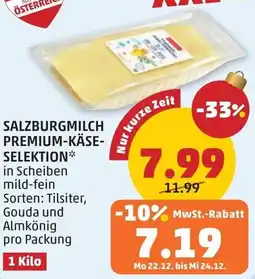 PENNY Salzburgmilch premium-käse- selektion Angebot