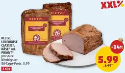 PENNY Kletzl leberkäse classic käse od. pikant Angebot