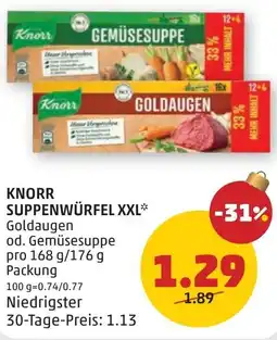 PENNY Knorr suppenwürfel xxl Angebot