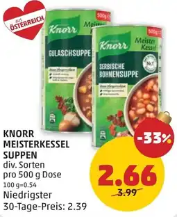 PENNY Knorr meisterkessel suppen Angebot