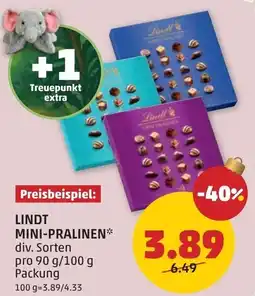 PENNY Lindt mini-pralinen Angebot