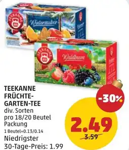 PENNY Teekanne früchte- garten-tee Angebot