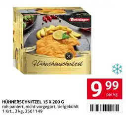 Transgourmet Hühnerschnitzel Angebot