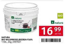 Transgourmet Natura bio wildpreiselbeeren Angebot