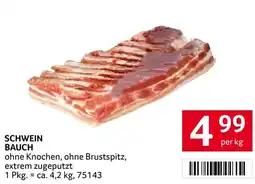 Transgourmet Schwein bauch Angebot