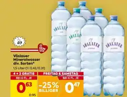 Billa Vöslauer Mineralwasser div. Sorten Angebot