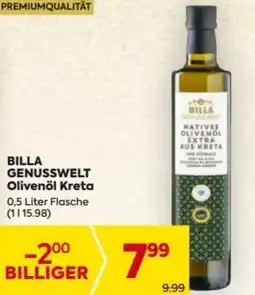 Billa BILLA GENUSSWELT Olivenöl Kreta Angebot