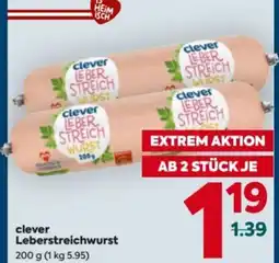 Billa clever Leberstreichwurst Angebot