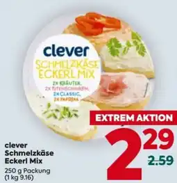 Billa clever Schmelzkäse Eckerl Mix Angebot