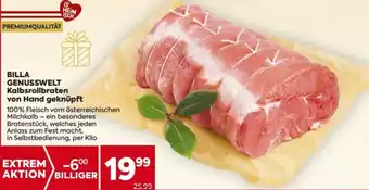 Billa BILLA GENUSSWELT Kalbsrollbraten Angebot
