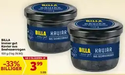 Billa BILLA immer gut Kaviar aus Seehasenrogen Angebot