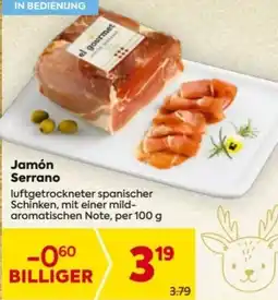 Billa Jamón Serrano Angebot