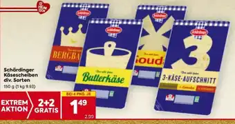 Schärdinger Käsescheiben div. Sorten