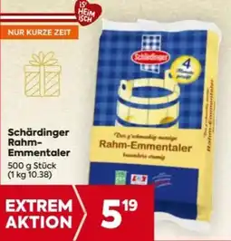 Billa Schärdinger Rahm- Emmentaler Angebot