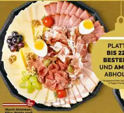 Billa Wurst-Schinken- Käse-Platte groß aus Österreich Angebot