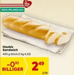 Billa Haubis Sandwich Angebot